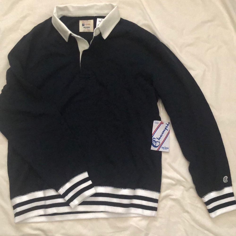Champion Todd Snyder rugby sweatshirt (new w/tags)